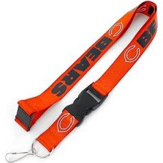 aminco NFL Čikāgas Bears Team Lanyard, Orindža