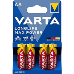 Varta Unisex — pieaugušajiem paredzēts akumulators-2029062501 akumulators, dzeltens, 1,5 V