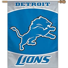 Wincraft NFL vertikālais karogs 70 x 100 cm Detroitas lauvas