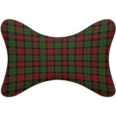 Weihnachten Tartan Plaid Auto Nackenkissen Weiche Auto Kopf Nackenstütze Kissen Kissen Kopfstütze Nackenstütze für Reise Auto