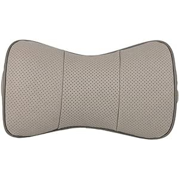 SAXTZDS The leather headrest pillow protects the cervical spine