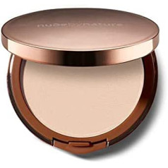 Nude by Nature Flawless Pressed Powder Foundation, W4 Soft Sand, W4 Soft Sand