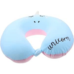 USHOBE Unicorn U-shaped pillow, office neck pillow, travel utensils for children, U-neck pillow, travel pillow for adults, travel pillow for children, children's travel pillow