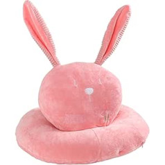 YLiansong-home Reisekissen Cartoon Kissen Büro Schlafendes Kissen liegend Kissen Kinder Mittagspause Kissen Nacken- und Kopfstütze (Color : Pink, Größe : One-Size)