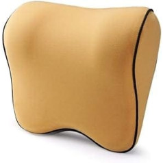 DANDELG Car Headrest Car Neck Cushion Seat Cushion in Car Back Head Ravel Support Neck Pillow