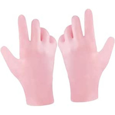 Nolitoy 2 poros grožio pirštinių Rankų drėkinimo pirštinės Apsaugos nuo saulės pirštinės moterims Moisturizing Gloves Šveičiamosios pirštinės Miss Dry Skin Repair Sebs