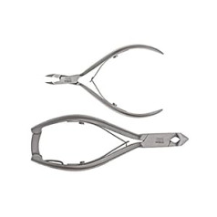 ‎Rhein Instrumente Podiatry Set with a high quality stylish Head Cutter Approx. 14 cm & A Fine Cuticle Nippers 10 cm Made of Stainless Steel, with Protective Caps