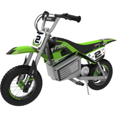 elektrinis motociklas sx350 dirt - žalias