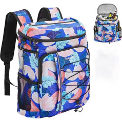 Kühlrucksack, 35-dozu mugursoma, Kühler, auslaufsicher, isoliert, weich, Kühltasche, Camping-Kühler, Strandkühler, Gefrierschrank-Rucksack, leichter Reise-Kühler Lunch-Rucksack