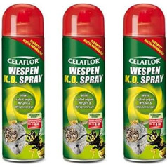 Evergreen Garden Care Deutschland GmbH Celaflor Wasps K.O. Spray 1,5 L - lietošanai gatavs kontakta aerosols mērķtiecīgai apkarošanai