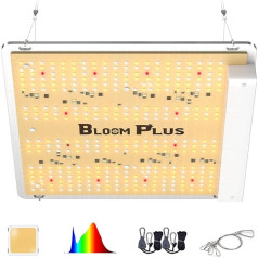 BLOOM PLUS LED Grow Lamp BP1000 Plant Lamp LED Full Spectrum LED Grow Light for Indoor Gardening Vegetables and Flower Planting Plants Growing Lamp with 336 Samsung Diodes