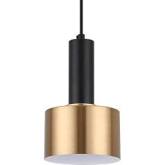 Hobaca E27 Modern Gold Black Pendant Lights Lights Home Decor Ziemeļu griestu piekaramie lampas Virtuves sala Ēdamistaba Dzīvojamā istaba Guļamistaba