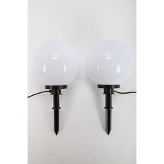 point-garden 2 x Globe Light Garden Light Ball Lamp Диаметр 30 см / 220 В