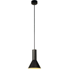 SLV Piekaramā lampa Phelia S, E27, maks. 23 W, melns 133300