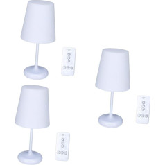 OSALADI 3st Nachttischlampe Tischlampe Für Schlafzimmer Schreibtischlampe Halterung Für Eine Leuchte Unterlegscheiben Für Rollschuhachsen Zubehör Für Klebstoffspender Haushalt Ladelicht