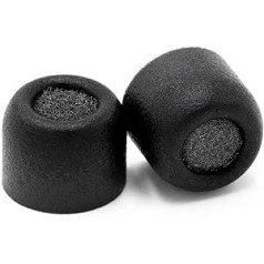 Atbilst TrueGrip Pro putu pielikumiem Samsung Galaxy Buds True bezvadu austiņām SM/MED Black 35-42021-11