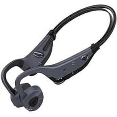 Aztine MP3 un Bluetooth 2-in-1 Bone Conduction austiņas peldēšanai, IPX8 līmenis zem ūdens, 3 metri, ūdensizturīgs atskaņotājs, 8 stundu atskaņošanas laiks ar 16 GB atmiņu