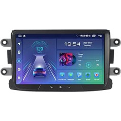 ACAVICA 2+32GB 9 collu Android 12 auto radio priekš Renault Dacia Duster Sandero Lada Touchscreen Navigator GPS auto radio stereo ar bezvadu Carplay Bluetooth WiFi DSP USB