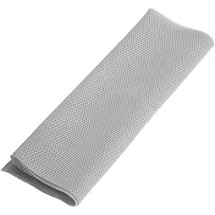 140cm x 50cm Speaker Grill Cloth Dustproof Protective Mesh Cover for Audio Speaker (Grey)