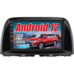 AWESAFE Android Car Radio priekš Mazda CX-5 2013-2016 Android 12 radio ar navigāciju Carplay Android Car atbalsta Bluetooth FM radio DAB+ WiFi USB