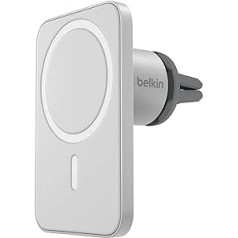 „Belkin Car Air Vent Mount PRO“ su „MagSafe“, skirta „iPhone 13“ serijai (magnetinis tvirtinimas visiems „iPhone 13“ modeliams automobilyje)