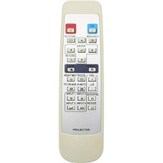 Leankle Remote Control RRMCGA398WJSA for Sharp Projectors PG-MB56X, PG-MB66X, XG-MB50X, XG-MB50X-L, XG-MB65X, XG-MB67X, XR-10S, XR-10S-L, XR-10X, XR-10X-L, XR-11XC, XR-11XC-L, XR-20S, xr - 20x