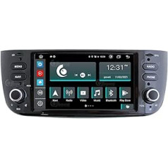 Personalizēts automašīnas radio priekš Fiat Punto Evo Android GPS Bluetooth WiFi USB DAB+ skārienekrāns 6,2 collu 8Core Carplay Android Car