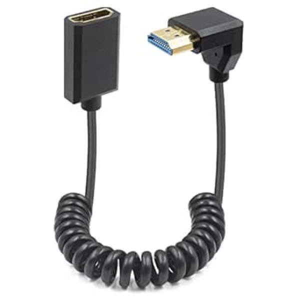 Duttek HDMI uz HDMI 2.1 tinuma kabelis 1,2 m īpaši plāns HDMI 2.1 kabeļa atbalsts 8K@60Hz 4K@120Hz Saderīgs ar Dolby Vision: Xbox/PS4/PS5/Apple TV/4K Roku/Fire TV/Sony/LG/Samsung (uz leju)