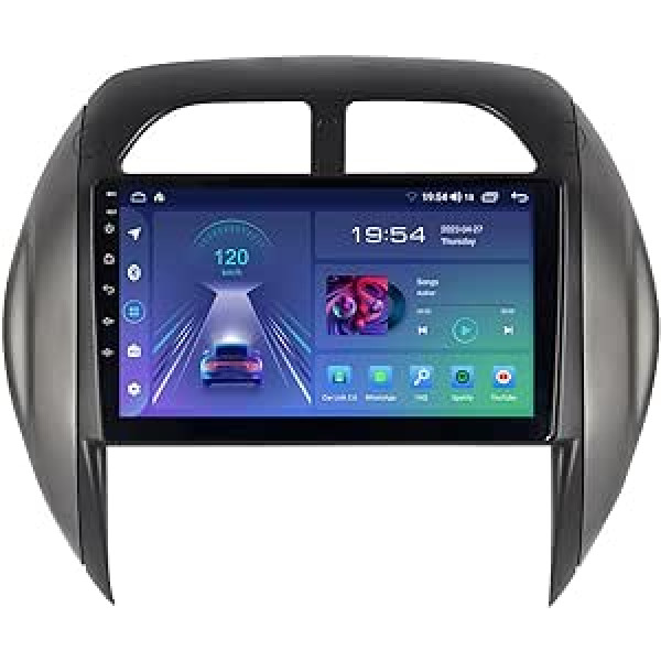 ACAVICA 2+32GB 9 colių Android 12 radijas, skirtas Toyota RAV4 2003-2006 GPS navigatorius Sat NAV su belaidžiu Carplay Bluetooth WiFi DSP USB FM vairo valdymu (radijas skirtas Toyota RAV4 2003-2006)
