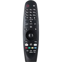 AKB75075301 AN-MR650A Replacement Remote Control Fit for LG 4K UHD Smart TV OLED65C7P OLED65B7P OLED65B7A 49UJ7700 55UJ7700 55UJ7750 60UJ7700 65UJ7700 65UJ7750 43UJ6500 43UJ6560 49UJ6500 49UJ6560