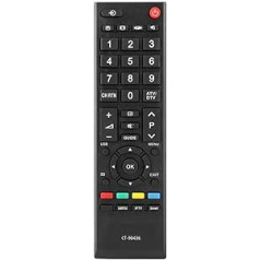 fasient1 TV tālvadības pults rezerves tālvadības pults Toshiba CT-90436 CT-90325 CT-90351 CT-90329 CT-90380 CT-90386 CT-90336 LCD televizoram