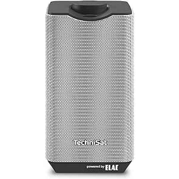 TechniSat AUDIOMASTER MR1 – 30 vatu ELAC WLAN-Lautsprecher un UPnP audio straumēšana — vairāku istabu skaļrunis ar interneta radio, Spotify un Bluetooth atskaņošanu