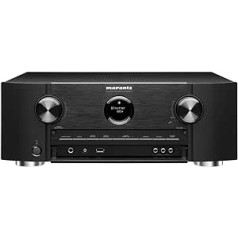 Marantz SR6015 9.2 Channel AV Amplifier, HiFi Amplifier, Alexa Compatible, 7 HDMI Inputs and 3 Outputs, 8K Video, WiFi, Music Streaming, Dolby Atmos, AirPlay 2, HEOS Multiroom, Black