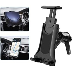 Lopnord Z Fold 3 Car Air Vent mobilā tālruņa turētājs/planšetdatora turētājs Samsung Galaxy Z Fold 3/S22 Ultra/i Phone 13 Pro Max, Vent mobilā tālruņa turētājs 4-10,5 collu planšetdatoram/iPad