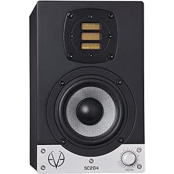 Eve Audio SC204 schwarz Lautsprecher – Lautsprecher (Universal, XLR, Boden, integriert, 10,2 cm (4), 10 cm)