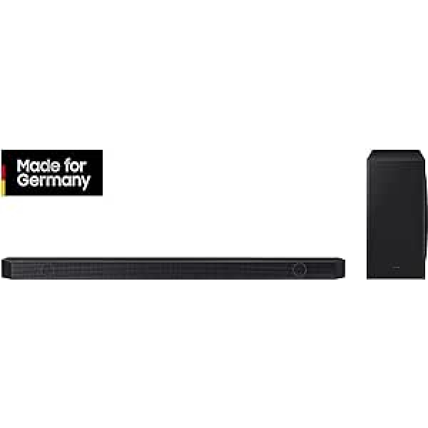 Samsung HW-Q810GC 5.1.2 Channel Q Soundbar, bezvadu Dolby Atmos/DTS:X, Q-Symphony, SpaceFit Sound Pro [2023]