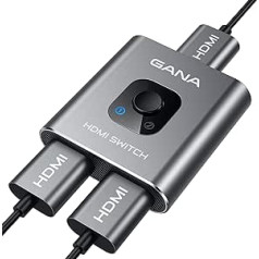 GANA HDMI jungiklis dvikryptis 4K @ 60Hz