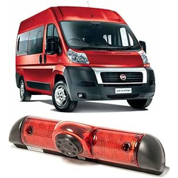 HD automašīnas trešā jumta bremžu luktura kameras bremžu gaismas aizmugurējā skata atbalsta kamera Fiat Ducato X250/Peugeot Boxter III AVIS AVS325CPR/Citroen Jumper/Dodge/Box Parking Aid