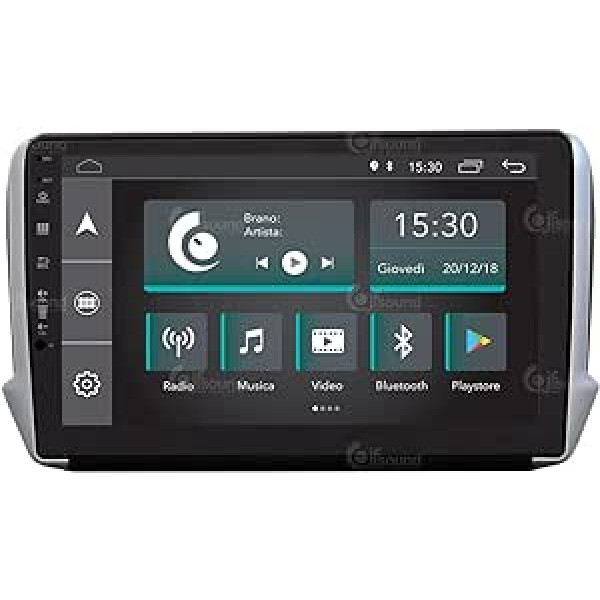 Personalizēta automašīnas radio Peugeot 2008 208 Android GPS Bluetooth WiFi USB DAB+ skārienekrāns 10 collu 4Core Carplay Android Car