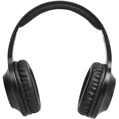 Panasonic RB-HX220BDEK bezvadu austiņas uz ausīm — ergonomiski piemērots, papildu bass, 23 stundu atskaņošana, salokāms dizains, melns