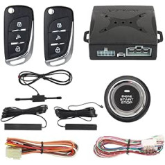 EASYGUARD EC003N-V-1 PKE Pasyvus beraktis automobilio signalizacijos sistemos paleidimo mygtukas Nuotolinio paleidimo starteris DC 12V