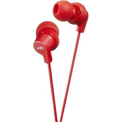 JVC HA-FX10-RE In-Ear Kopfhörer ar kraftvollem Klang rot