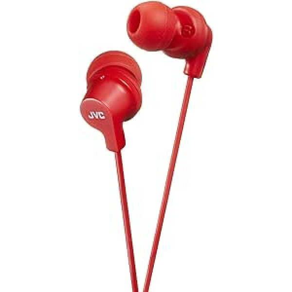 JVC HA-FX10-RE In-Ear Kopfhörer ar kraftvollem Klang rot