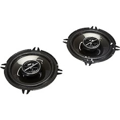 Pioneer TS-1302i zīmolam raksturīgie divvirzienu auto skaļruņi (13 cm zemfrekvences skaļruņa diametrs, 130 vati, savienotājs Renault, Opel)