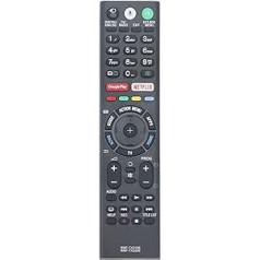 AULCMEET RMF-TX220E balss nomaiņas tālvadības pults ir piemērota Sony televizoram KDL-43WF804 FW-55XE8001 KD-43XE8099 KD-43XF8577 KD-49XE8005 KD-49XF7596 FW-49D-069898989889 KD-DL5-G49WF49