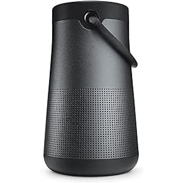 Bose SoundLink Revolve+, tragbarer 360°- Bluetooth — Lautsprecher mit langer Akkulaufzeit, Schwarz