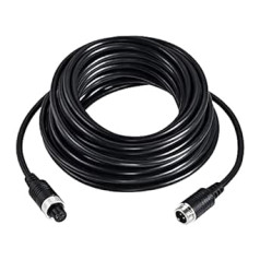 sourcing map 4 Pin 26.25ft 8m Male to Female Video Aviation Cable Extension Cable