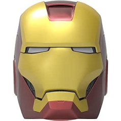 ekids Vi-B72IM Marvel Iron Man Helm Bluetooth Wireless Lautsprecher mit leuchtenden Augen tragbar Gold/rot