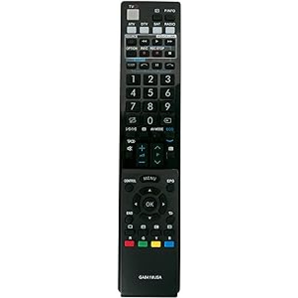 GA841WJSA rezerves tālvadības pults, kas piemērota Sharp LED televizoram LC-40LE820E LC-40LE810E LC-46LE820E LC-46LE810E LC-52LE820E LC-40LE820E LC-40LE810E LC-40LE. U LC-400 LE810ERU LC-40LU820E LC-40LX810E