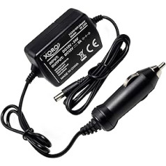 12 V / 24 V automobilinis adapteris Xoro CA 1224 su apsauga nuo viršįtampio ir perkaitimo, įtampos stabilizavimu (išėjimas: nuo 12 V/0 iki 3 A), automatiniu įrenginio aptikimu